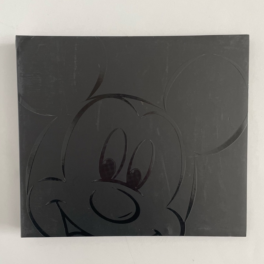 8x8” black Mickey Mouse Disney scrapbook cover